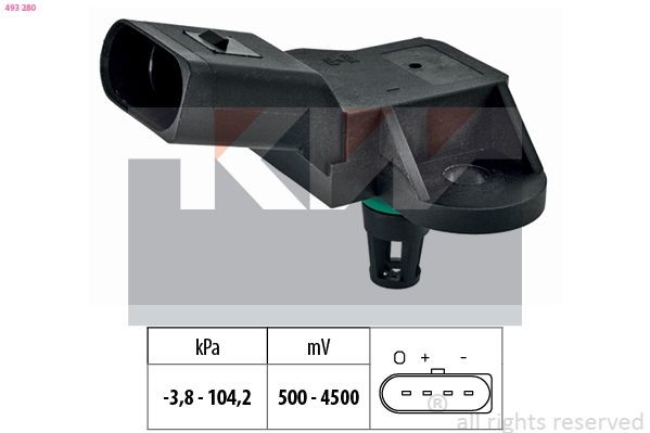 KW Surveandur, pidurivõimendi 493 280 KW 493280 Pidurivõimendi Porsche 718 Cayman 982 hind