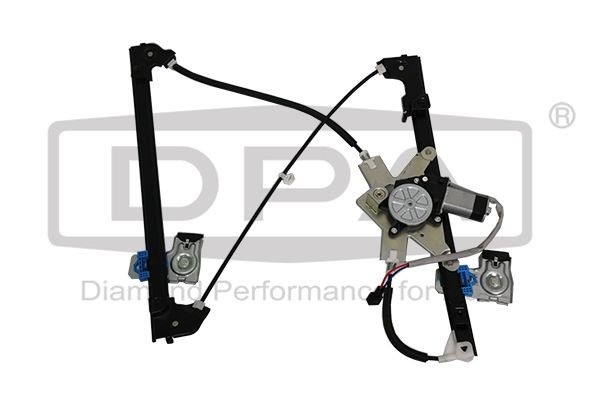 DPA Mechanizmus zdvíhania okna 88370536702 Mechanizmus zdvíhania okná DPA Seat IBIZA 88370536702