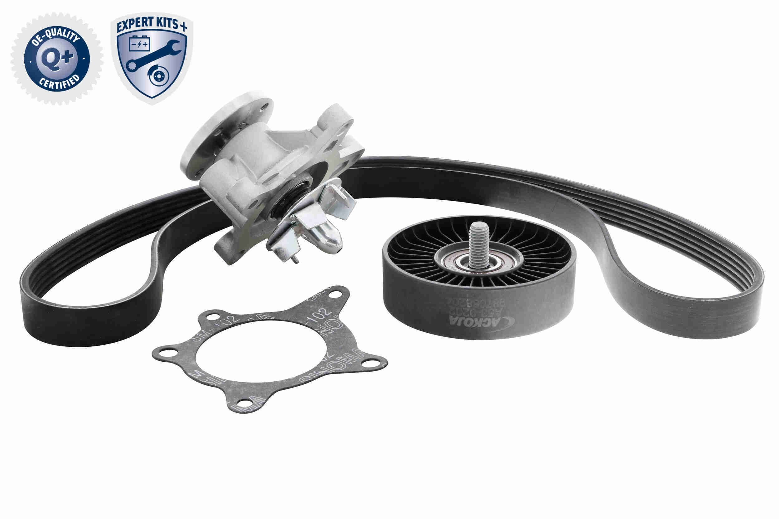 ACKOJA Jogo de correias trapezoidais estriadas A52-0207 Correia de acessórios ACKOJA MITSUBISHI A52-0207