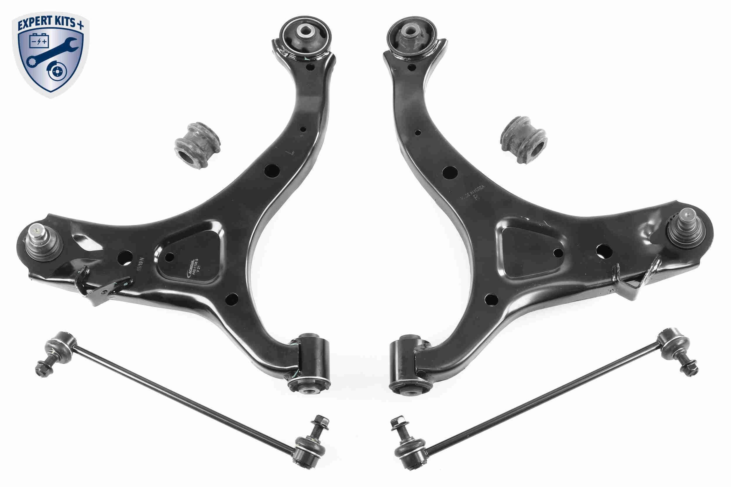 ACKOJA Draagarm set A52-1302 ACKOJA A52-1302 Reparatieset, wielophanging Cerato Hatchback (BD, BDM) originele prijs