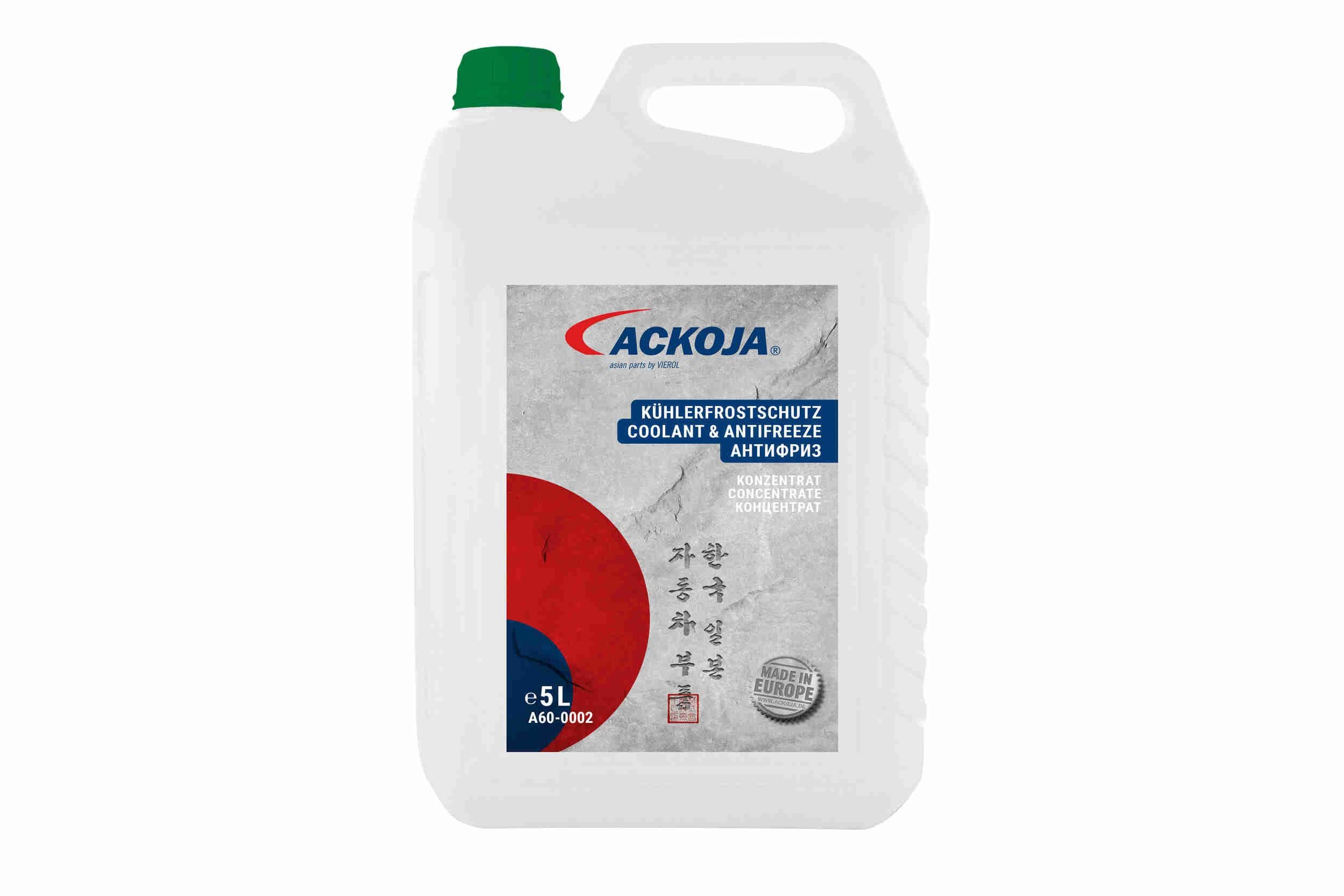 Antigelo ACKOJA A60-0002 ACKOJA A60-0002 costo Liquido radiatore Nissan ALTIMA 2002