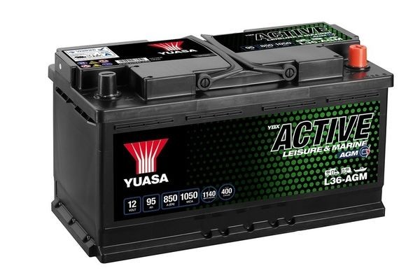 YUASA Batteria L36-AGM Batteria YUASA L36-AGM Impianto elettrico Mercedes W220
