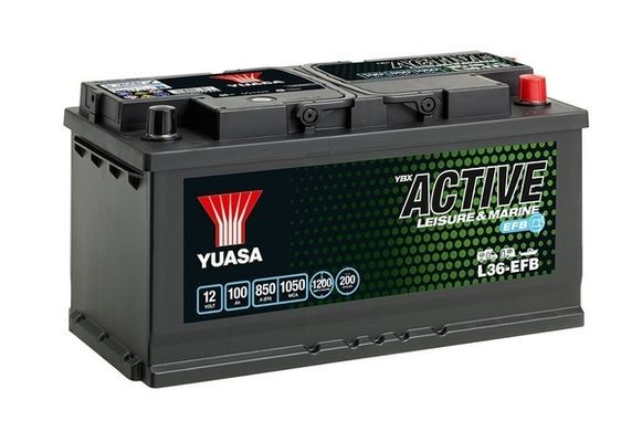 YUASA Accu L36-EFB Volvo C70 Autobatterijen YUASA L36-EFB