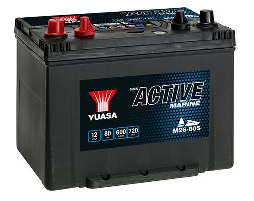 YUASA Batterie M26-80S Opel TIGRA Batterie de réserve YUASA M26-80S