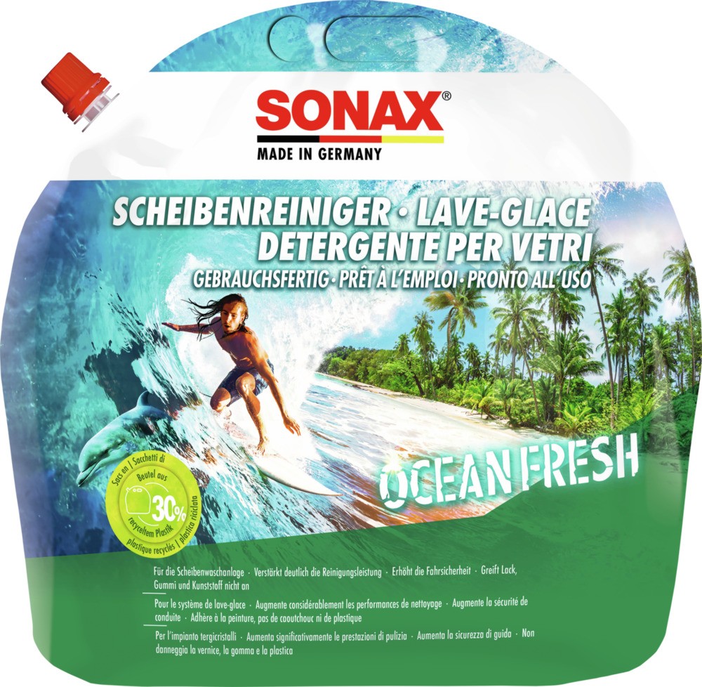 SONAX Líquido de limpa-vidros 03884410 Detergente Limpa-Vidros SONAX Audi A7 03884410