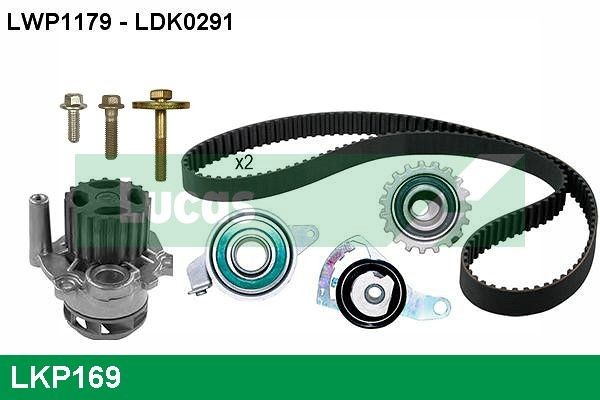 LUCAS Wasserpumpe + Zahnriemensatz LKP169 LKP169 Zahnriemen + Wasserpumpe VW TIGUAN LUCAS kaufen