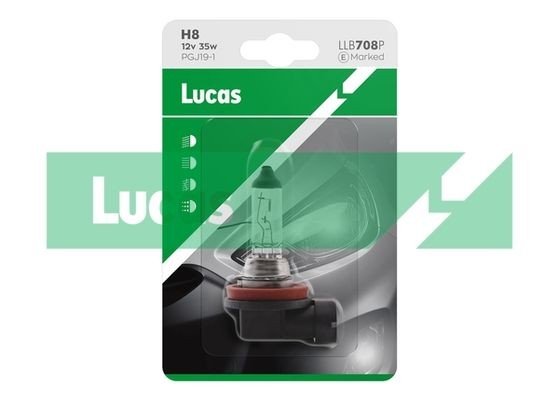 LUCAS Lyspære, fjernlys LLB708P Hovedlyspære LUCAS Toyota URBAN CRUISER Single Clam, Standard LLB708P