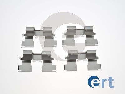 ERT Monteringssett, bremseklosser 420273 Tibehørsett, skivebremse belegg MAZDA ERT 420273