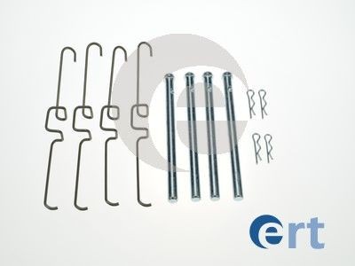 ERT Monteringssett, bremseklosser 420325 Tibehørsett, skivebremse belegg JAGUAR ERT 420325