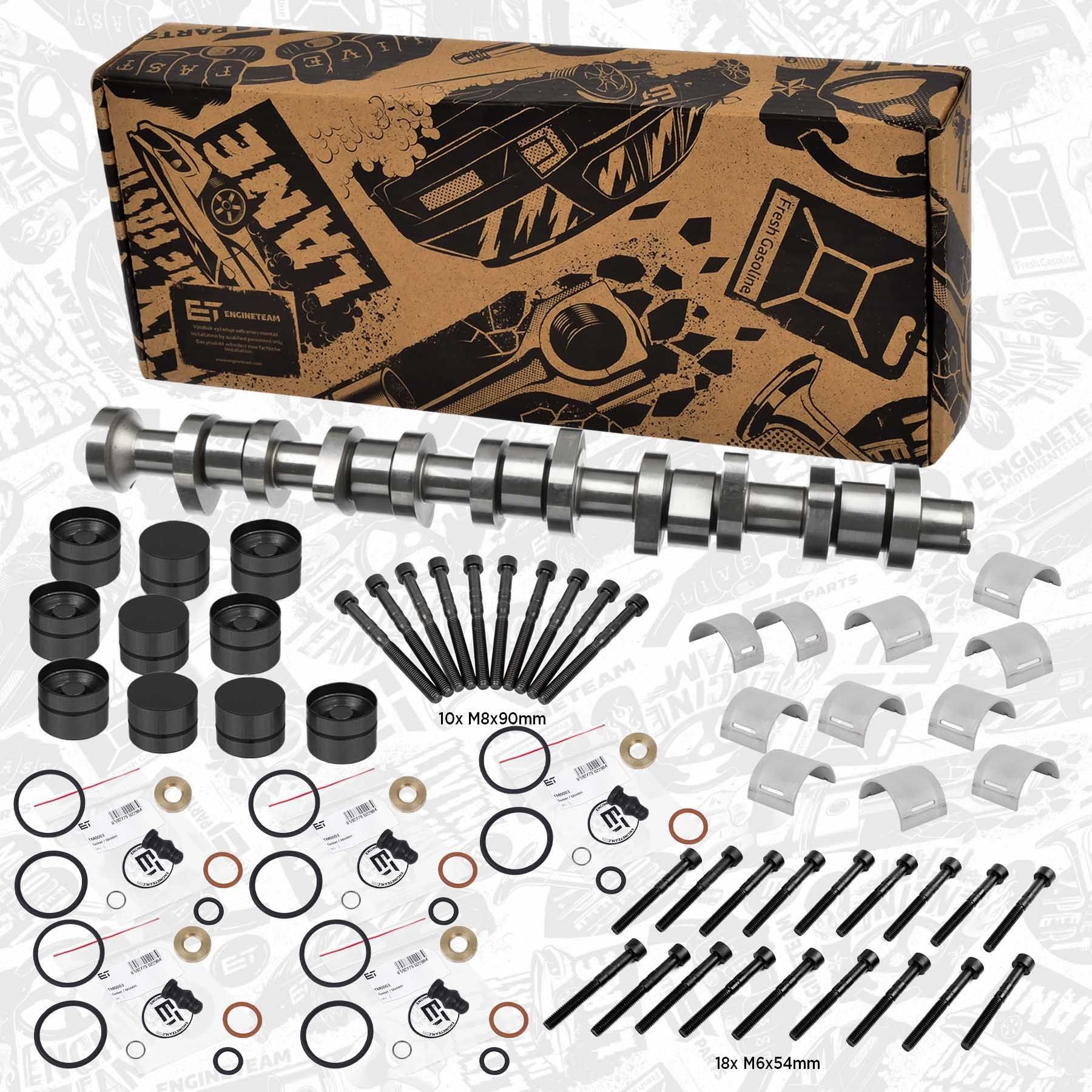 ET ENGINETEAM Camshaft Kit HV0362ET HV0362ET ET ENGINETEAM camshaft for MERCEDES-BENZ 190