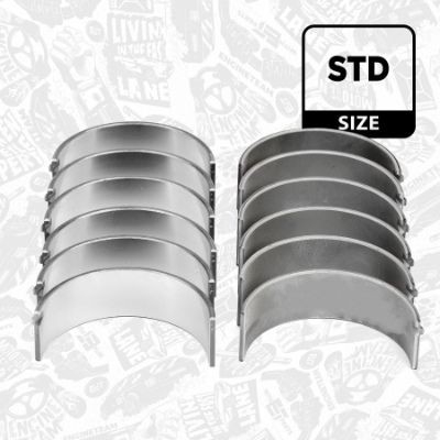 Bronzina di biella ET ENGINETEAM LP004000 ET ENGINETEAM LP004000 Bronzine di biella BMW Serie 6 2006