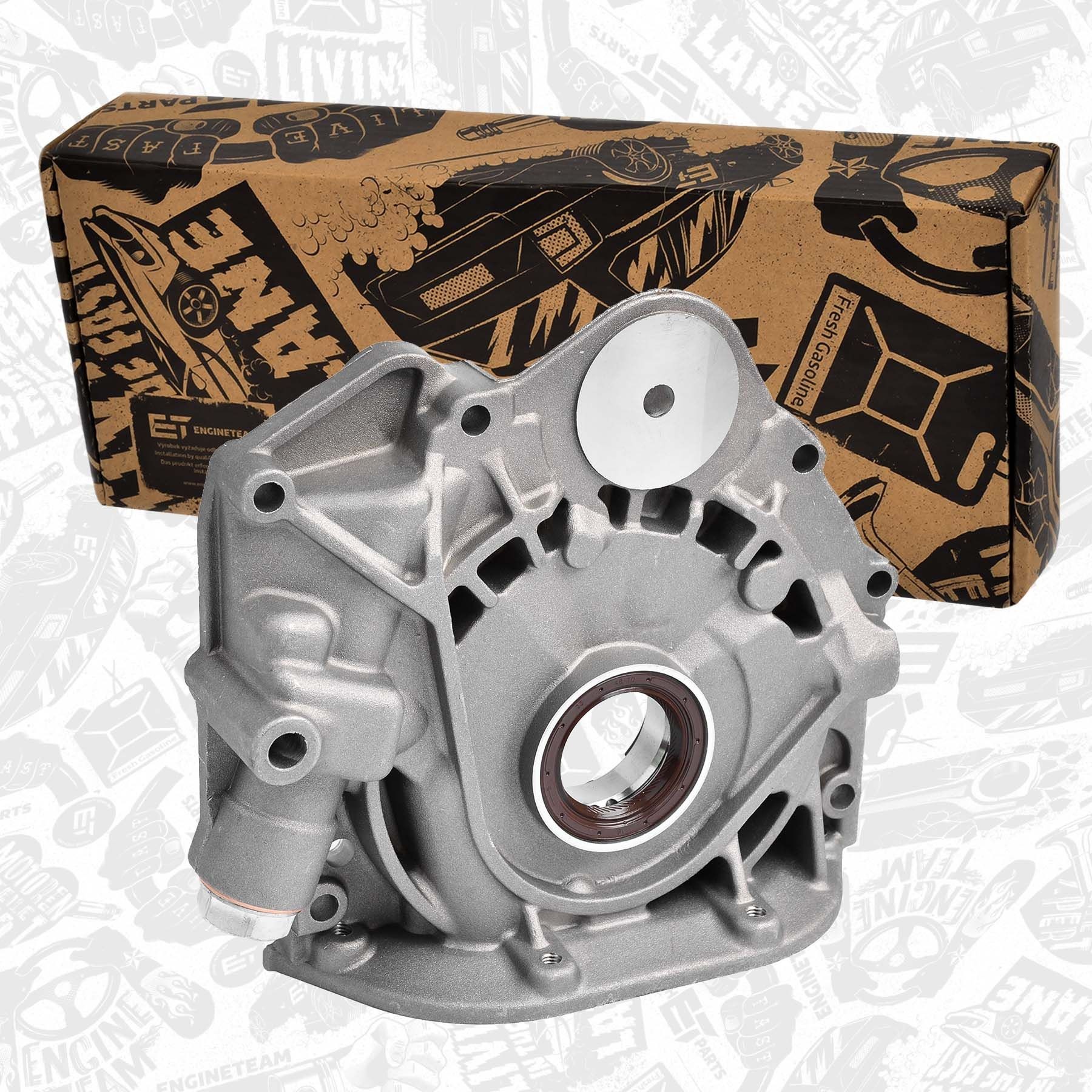 ET ENGINETEAM Pompa olio PU0117 PU0117 costo Pompa olio ET ENGINETEAM TOYOTA STARLET