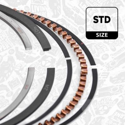 ET ENGINETEAM Virzuļa gredzenu komplekts R1012100 R1012100 Virzuļu gredzeni DODGE DURANGO ET ENGINETEAM