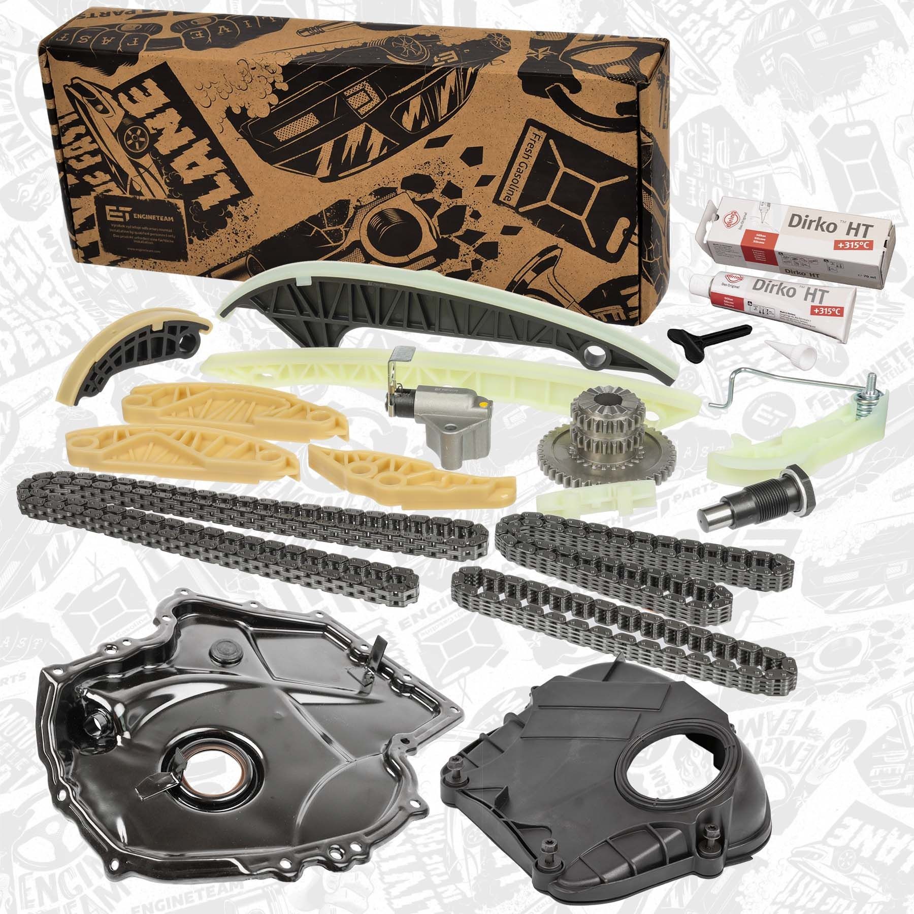 ET ENGINETEAM Steuerkettensatz RS0069 Steuerkettensatz ET ENGINETEAM Fiat GRANDE PUNTO RS0069