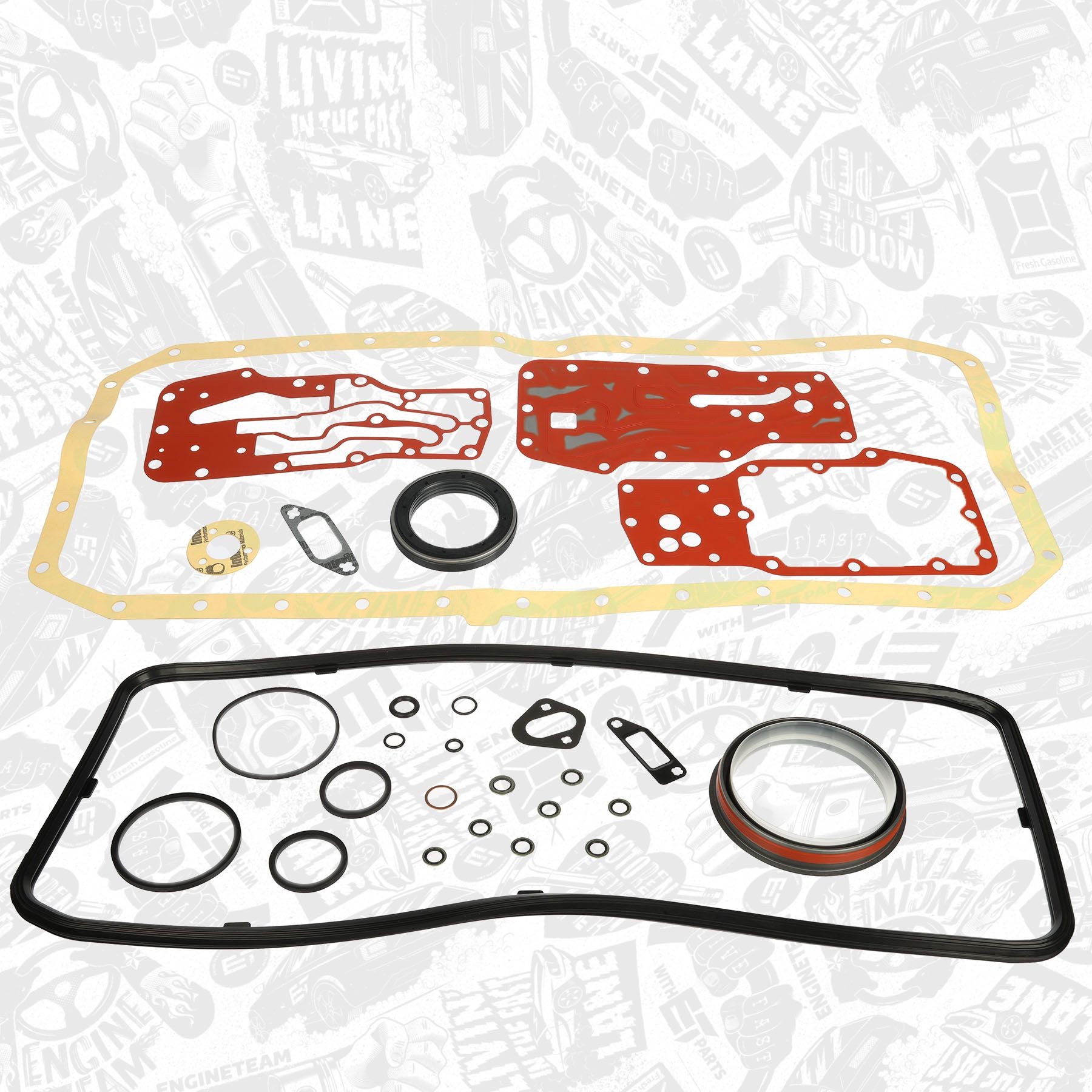 ET ENGINETEAM Crankcase gasket set TC0003 CHEVROLET ET ENGINETEAM crankcase gasket set TC0003