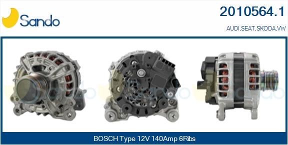 SANDO Alternatore 2010564.1 Costo Alternatore SANDO SKODA 2010564.1