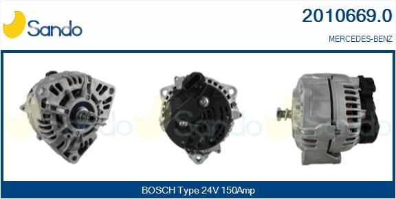 SANDO Alternateur 2010669.0 Saab 99 Alternateur SANDO 2010669.0