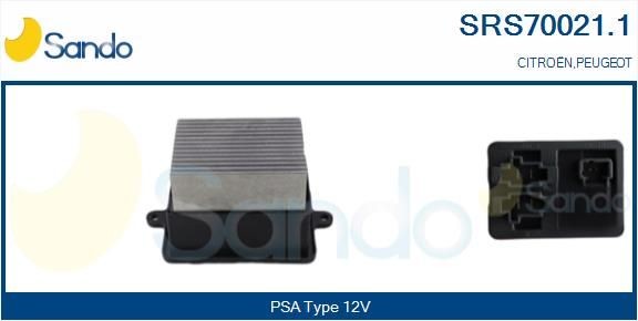 SANDO Resistenza ventola abitacolo SRS70021.1 SANDO SRS70021.1 Resistenza ventola abitacolo Citroen C4 Grand Picasso MK2 prezzo