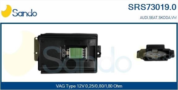 SANDO Gebläsewiderstand SRS73019.0 SRS73019.0 Gebläsewiderstand SANDO AUDI Q7
