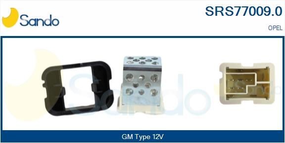 SANDO Kachelweerstand SRS77009.0 SRS77009.0 Ventilator weerstand OPEL ANTARA SANDO