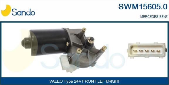 SANDO Motore tergicristallo SWM15605.0 SWM15605.0 costo Motorino tergicristallo MERCEDES-BENZ VITO SANDO