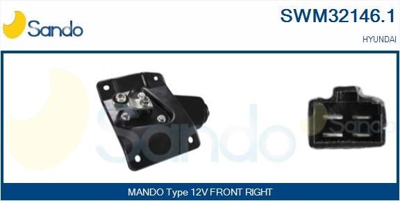 SANDO Vindusviskermotor SWM32146.1 Vindusviskermotor SANDO HYUNDAI SWM32146.1
