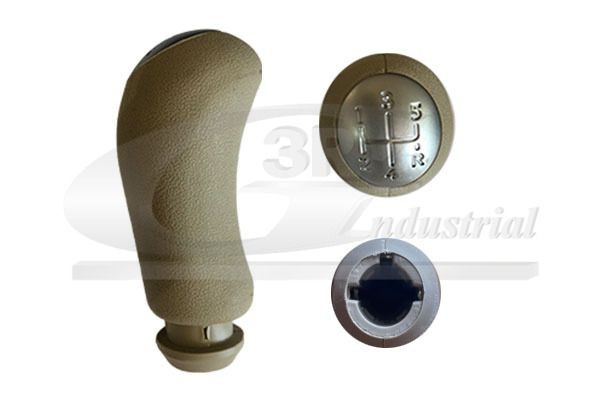 3RG Πόμολο ταχυτήτων 25615 3RG 25615 Μοχλό αλλαγής ταχυτήτων Renault Clio 1 τιμες