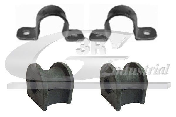 3RG Kit de reparação, tirante da barra estabilizadora 61305 Casquilho da barra estabilizadora 3RG Ford SIERRA 61305
