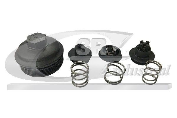 3RG Vāks, Eļļas filtra korpuss 84726 3RG 84726 orģinālās Eļļas filtra korpuss / -blīve Skoda Fabia 6y5 cena