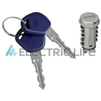 ELECTRIC LIFE Lukkesylinder ZR801016 ELECTRIC LIFE ZR801016 Dører FIAT Punto I Hatchback (176) 1993