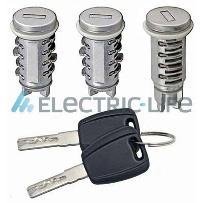 ELECTRIC LIFE Κύλινδρος κλειδαριάς ZR801216 ELECTRIC LIFE ZR801216 γνήσια Κύλινδρος κλειδαριάς Alfa MiTo 955 κόστος