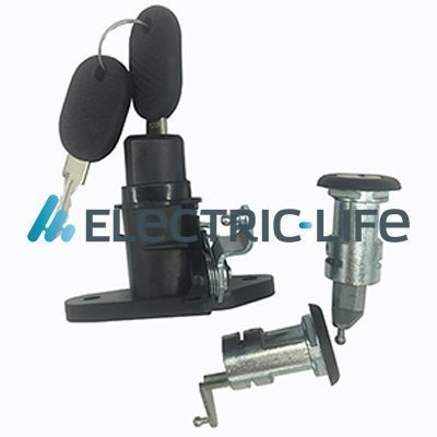 Jeu de cylindres de serrures ELECTRIC LIFE ZR8580 ELECTRIC LIFE ZR8580: Cylindre de serrure Fiat UNO 2016