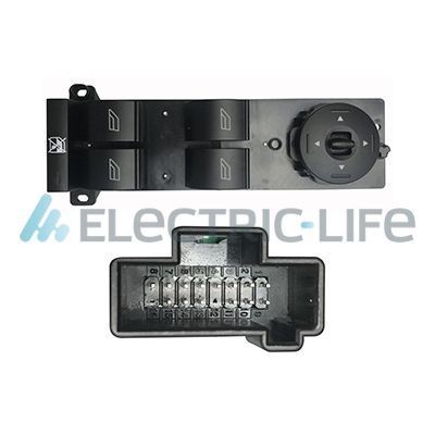 ELECTRIC LIFE Interruptor, elevadores dos vidros ZRFRB76005 Comando de vidros ELECTRIC LIFE Alfa Romeo 147 ZRFRB76005
