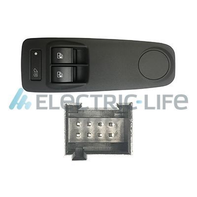 ELECTRIC LIFE Διακόπτης, γρύλος παραθύρου ZRFTP76002 Διακόπτες ηλεκτρικών παραθύρων αυτοκινήτων ELECTRIC LIFE Citroën JUMPER ZRFTP76002