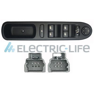 ELECTRIC LIFE Spínač elektrického otvárania okien ZRPGP76002 Vypinac na stahovanie okien ELECTRIC LIFE Hyundai i20 ZRPGP76002