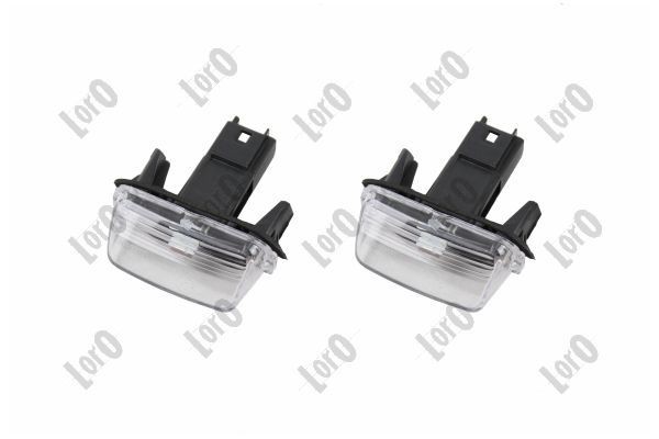 ABAKUS Nummerskyltsbelysning 038-06-905LED ABAKUS 038-06-905LED Skyltbelysning Peugeot 206 SW original