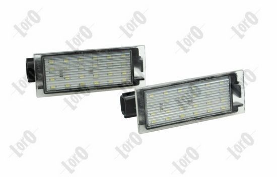 ABAKUS Nummerpladelys L42-210-0001LED ABAKUS L42-210-0001LED Nissan Primera P11 Sedan Pære nummerpladelys pris