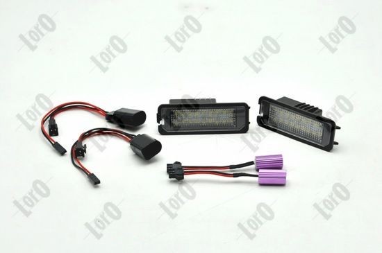 ABAKUS Licence Plate Light L53-210-0001LED ABAKUS L53-210-0001LED Porsche 911 Convertible number plate light bulb replacement