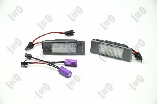 Numurzīmes apgaismojuma lukturis ABAKUS L54-210-0002LED ABAKUS L54-210-0002LED Numurzīmes apgaismojuma lukturis NISSAN PRIMERA 2015