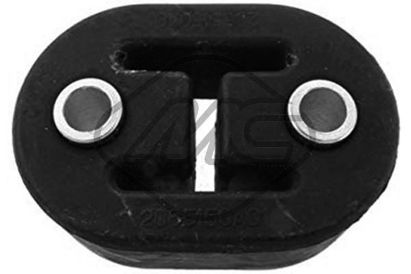 Metalcaucho Gummibuffert, ljuddämopare 02215 Metalcaucho 02215 Hållare avgassystem Nissan Primera p12 Kombi original