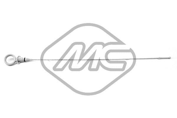 Ölmessstab Metalcaucho 02621 VW JETTA 2011 Ölpeilstab Metalcaucho 02621