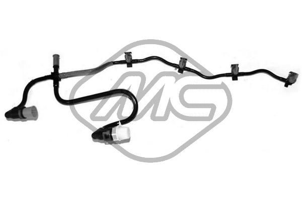 Metalcaucho Tuyau, carburant de fuite 33009 33009 Durite de carburant IVECO POWER DAILY Metalcaucho