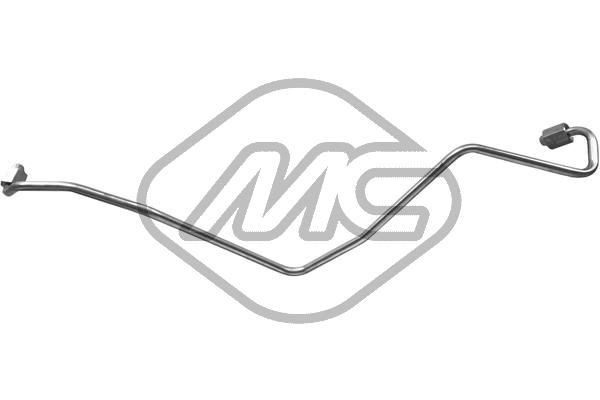 Metalcaucho Oil Pipe, charger 92160 92160 Metalcaucho turbo oil feed line SKODA