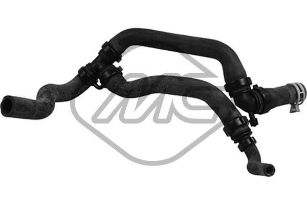 Metalcaucho Radiateurslang 97395 97395 Radiatorslang DACIA SANDERO Metalcaucho