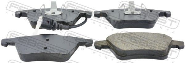 FEBEST Brzdové doštičky/platničky 2301-T5F Brzdová platnička FEBEST GOLF 2301-T5F lacné