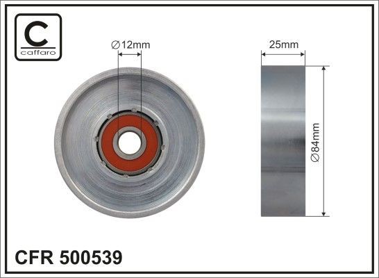 Τεντωτήρας, ιμάντας poly-V CAFFARO 500539 CAFFARO 500539 Τεντωτηρας ιμαντα NISSAN MICRA 2001