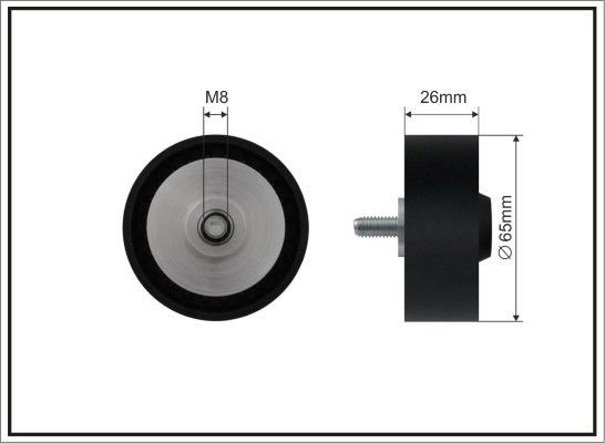 CAFFARO Geleiderol / omdraairol v-snaren 500542 CAFFARO 500542 originele Geleiderol BMW F34 kosten