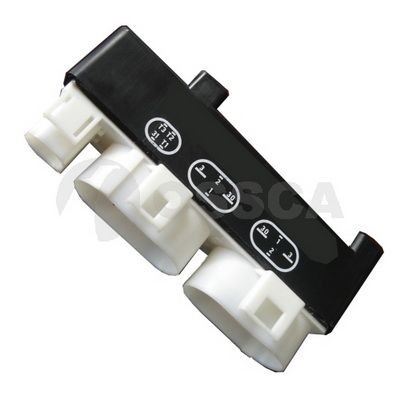 OSSCA Relé dobehu ventilátora chladenia 08564 08564 Riadiaca jednotka elektrického ventilátora chladenia motora SEAT IBIZA OSSCA