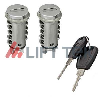 LIFT-TEK Jogo de canhões de fechaduras LT801224 LT801224 Jogo de canhões de fechaduras KIA RIO LIFT-TEK