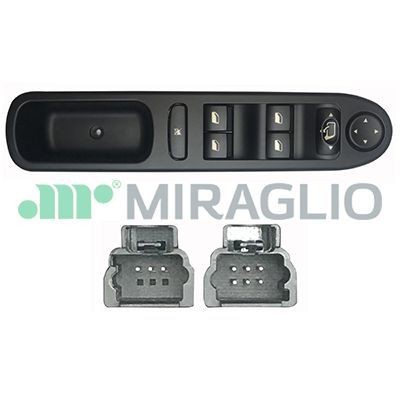 Lüliti, aknatõstuk MIRAGLIO 121/PGP76002 MIRAGLIO 121/PGP76002 Klaasitõstuki lüliti Peugeot 307 2015